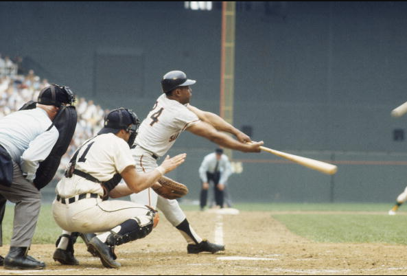 Willie Mays in the 1969 All Star Game