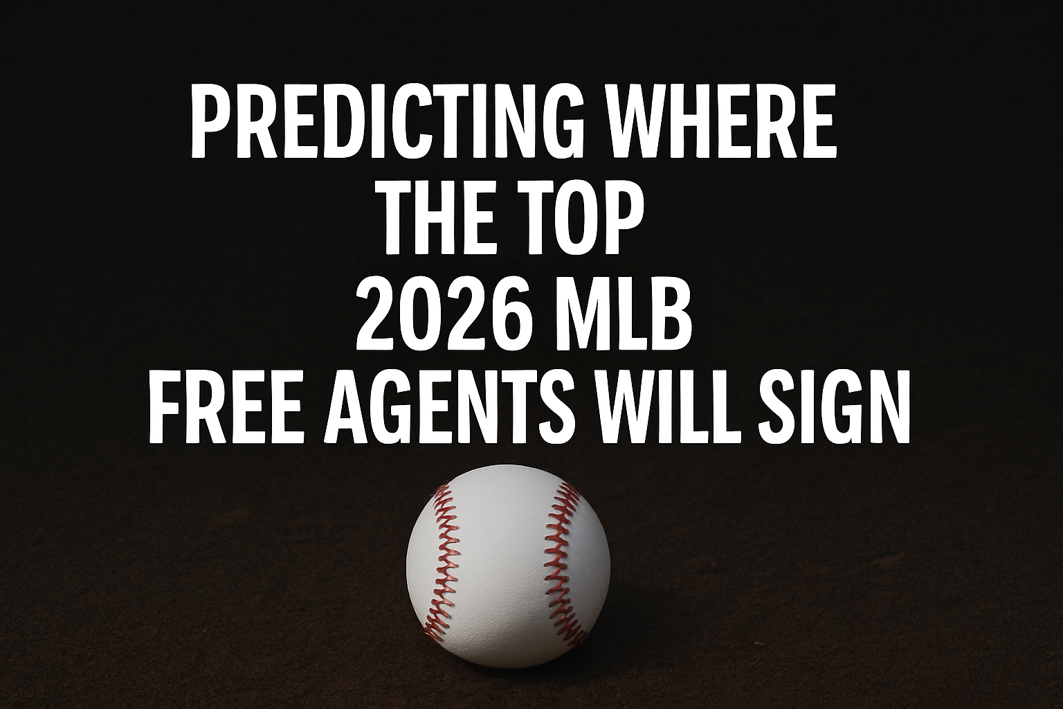 MLB Free Agents 2026: Top Players to Watch