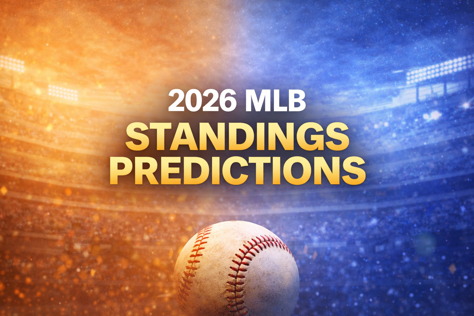 2026 MLB Standings Predictions: Division Winners, Playoff Teams & World Series Pick