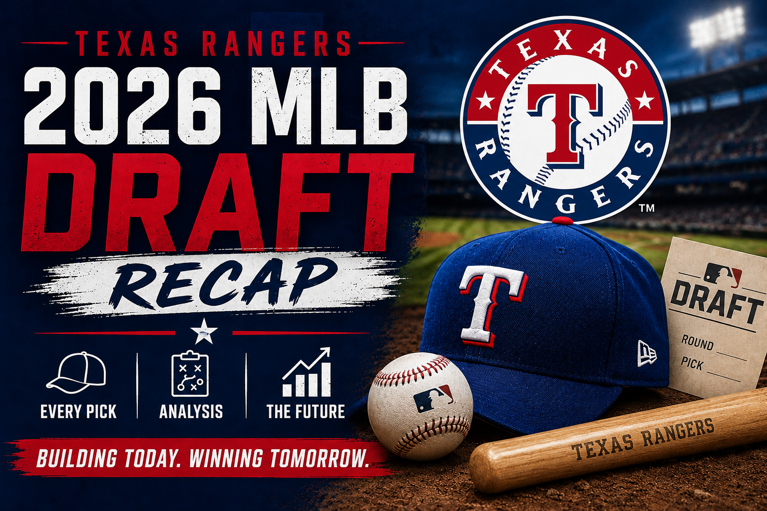 Texas Rangers 2026 MLB Draft Recap: Every Pick, Analysis & Draft Grade